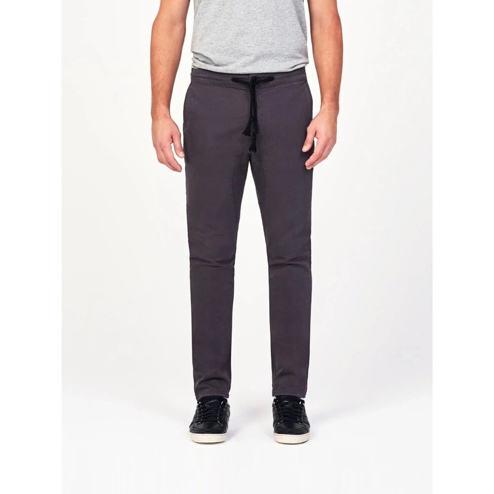 NEW DL1961 Men's Size 36x34 DL Ultimate Knit Gray Straight Jeans Casual Chino
